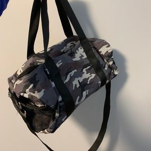 Small Camo Duffel Bag